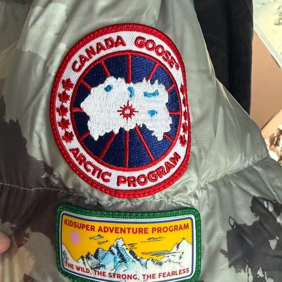 Canada Goose x KidSuper X NBA Crofton Puffer 'Multicolor' - Picture 3 of 9